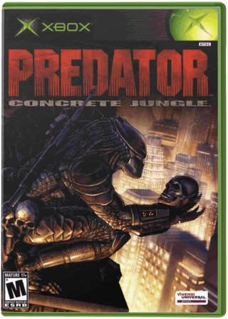 Predator: Concrete Jungle — обложка