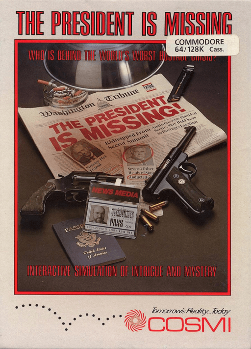 The President Is Missing — обложка