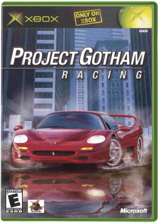 Project Gotham Racing — обложка
