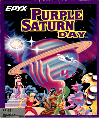 Purple Saturn Day — обложка