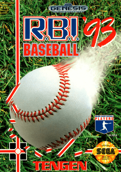 R.B.I. Baseball '93 — обложка