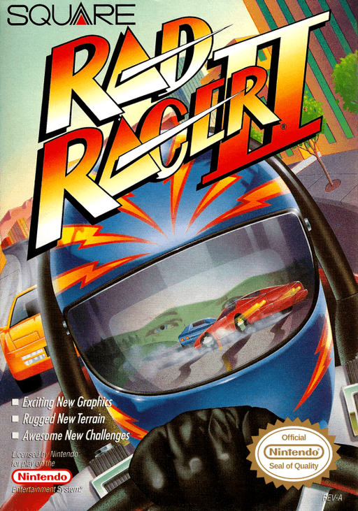 Rad Racer II — обложка
