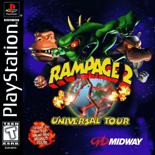 Rampage 2: Universal Tour — обложка