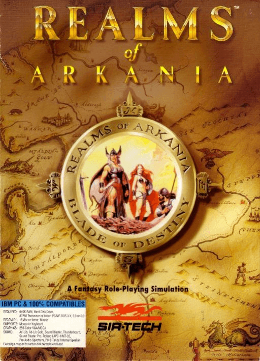 Realms of Arkania: Blade of Destiny — обложка