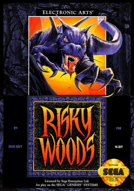 Risky Woods — обложка