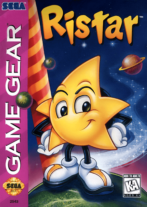 Ristar — обложка