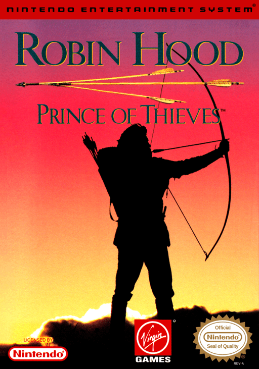 Robin Hood: Prince of Thieves — обложка