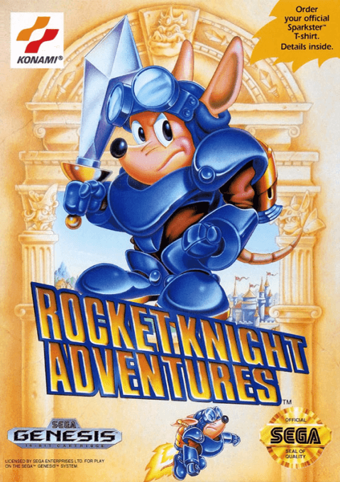 Rocket Knight Adventures — обложка