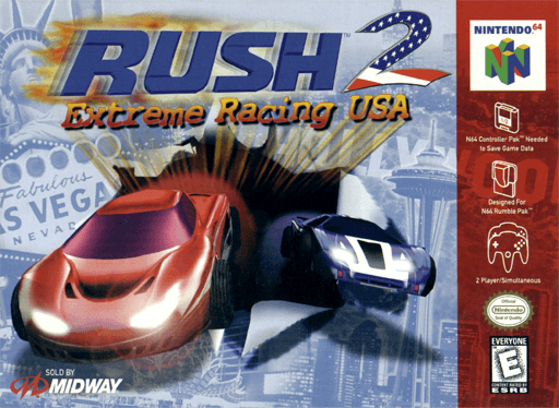 Rush 2: Extreme Racing USA — обложка