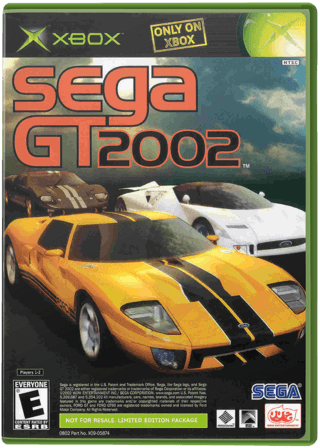 Sega GT 2002 — обложка