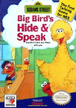 Sesame Street: Big Bird's Hide & Speak — обложка