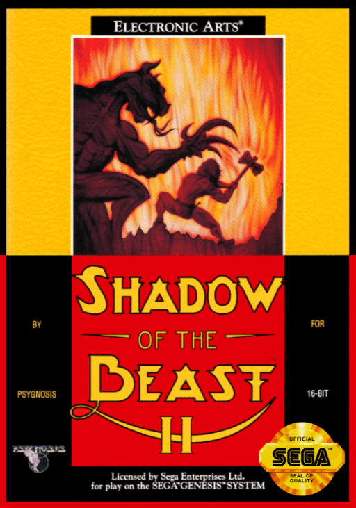 Shadow of the Beast II — обложка