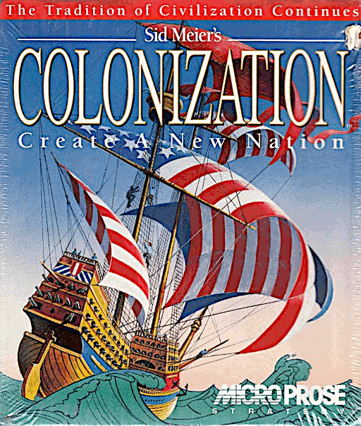 Sid Meier's Colonization — обложка
