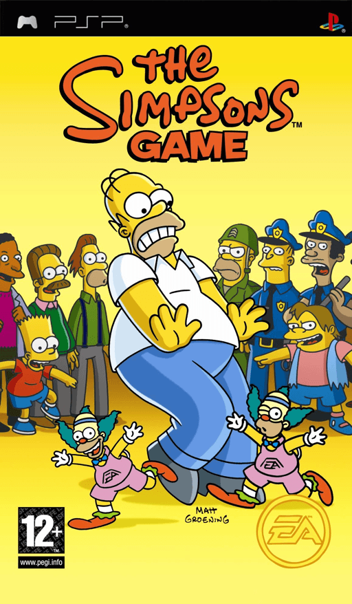 The Simpsons Game — обложка