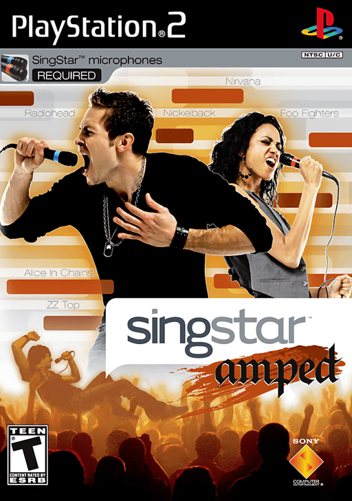 SingStar Amped — обложка