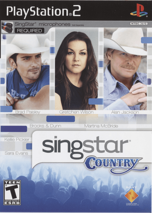 SingStar Country — обложка