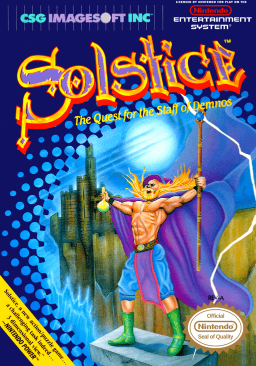 Solstice: The Quest for the Staff of Demnos — обложка