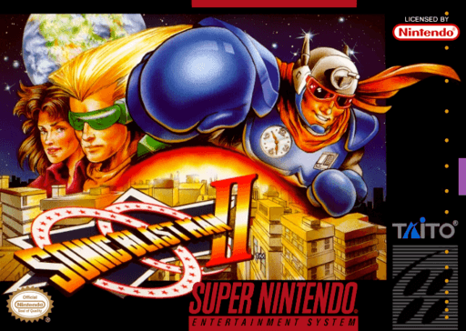 Sonic Blast Man II — обложка