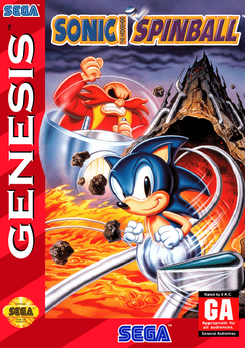 Sonic Spinball — обложка