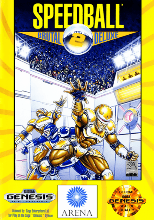 Speedball 2: Brutal Deluxe — обложка