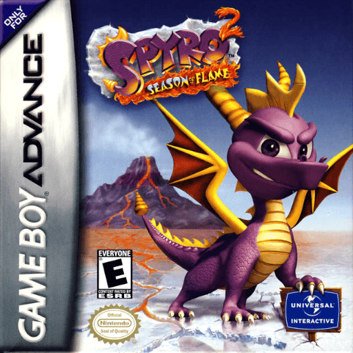Spyro 2: Season of Flame — обложка