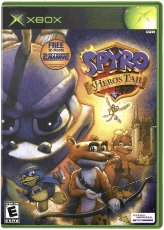 Spyro: A Hero's Tail — обложка