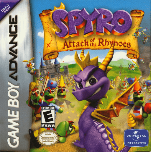 Spyro: Attack of the Rhynocs — обложка