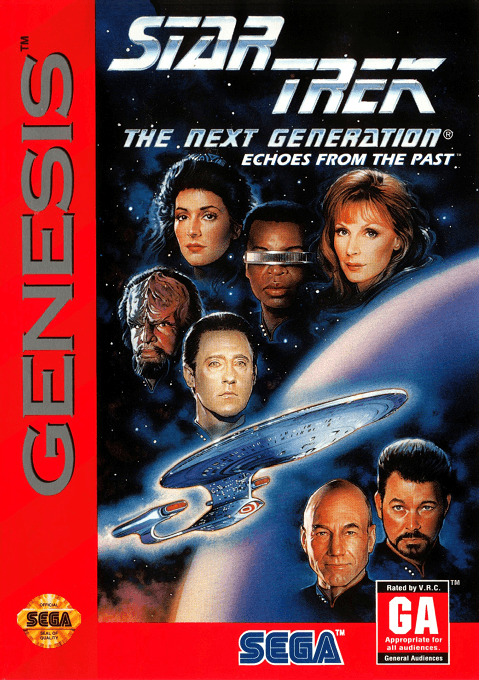 Star Trek: The Next Generation: Echoes from the Past — обложка