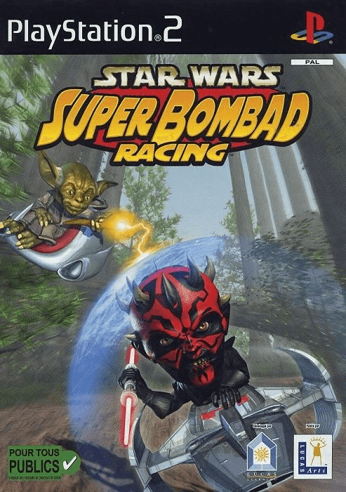 Star Wars: Super Bombad Racing — обложка