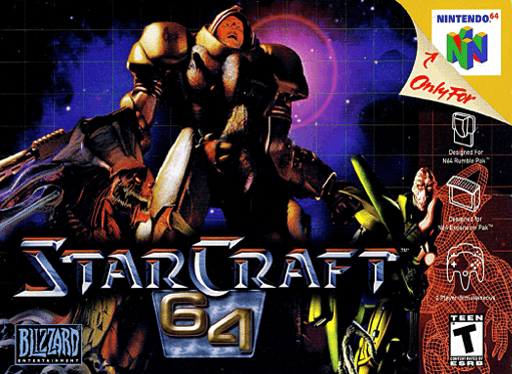 StarCraft 64 — обложка