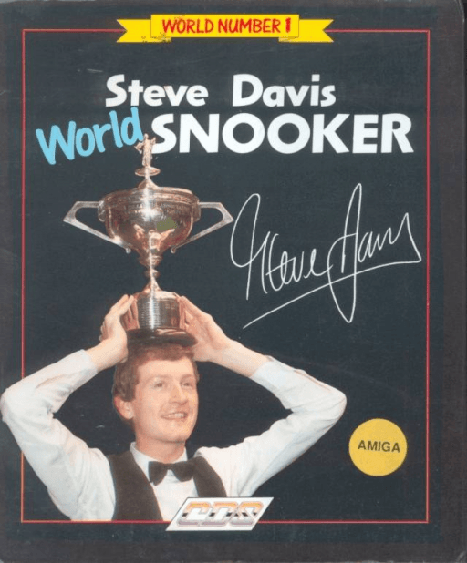 Steve Davis World Snooker — обложка