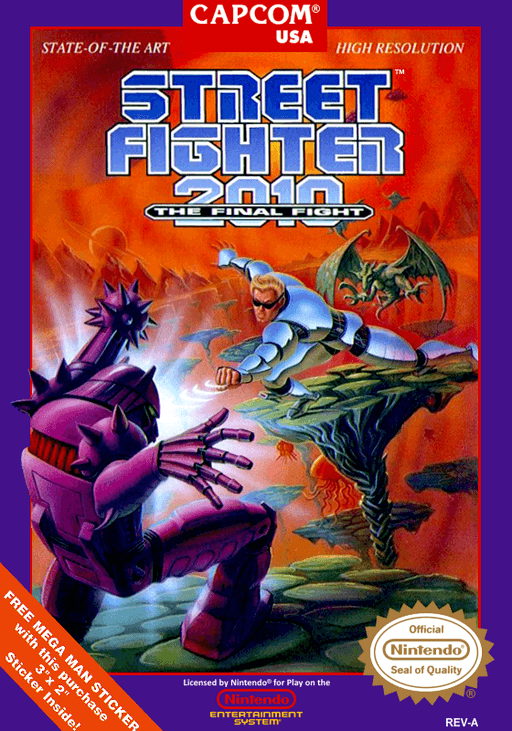 Street Fighter 2010: The Final Fight — обложка