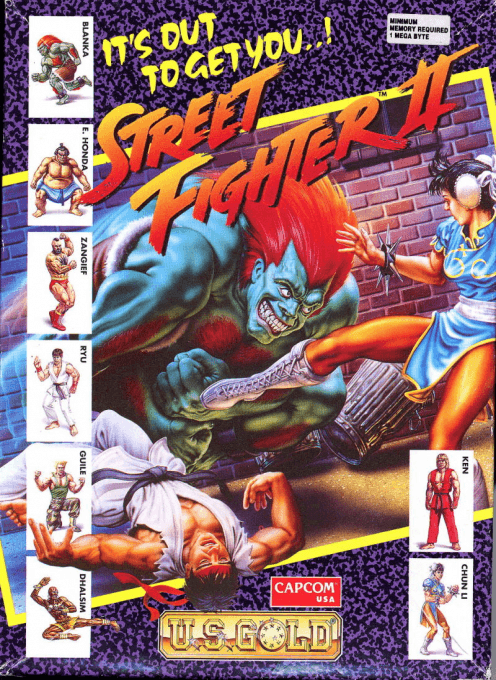 Street Fighter II: The World Warrior — обложка