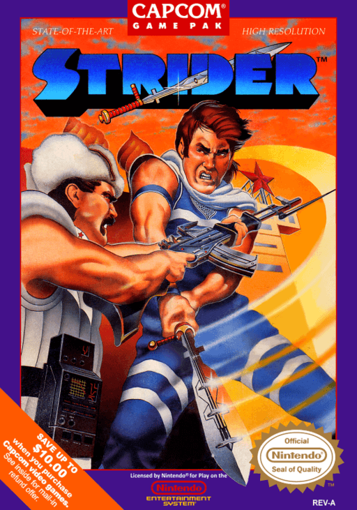 Strider — обложка