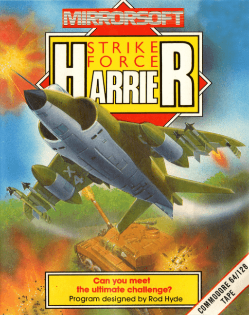 Strike Force Harrier — обложка
