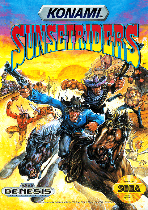 Sunset Riders — обложка