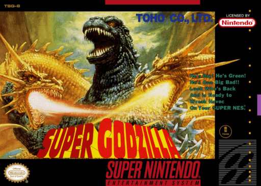 Super Godzilla — обложка