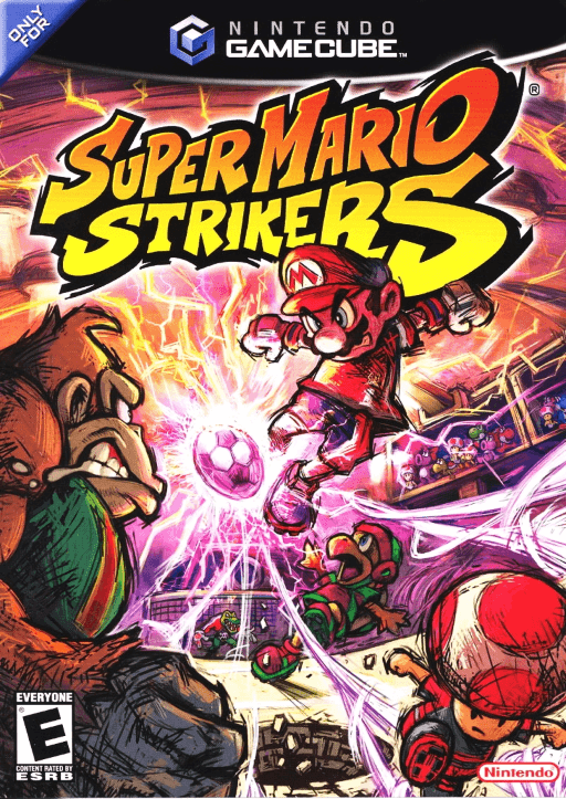 Super Mario Strikers — обложка