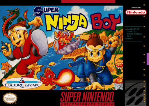 Super Ninja Boy — обложка