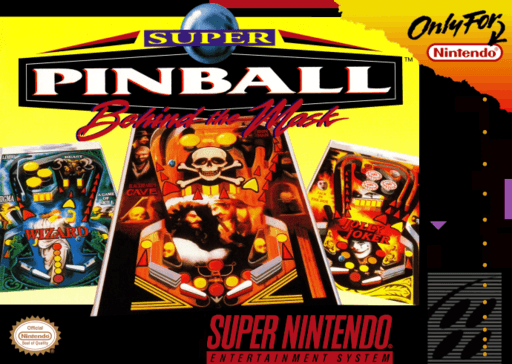 Super Pinball: Behind the Mask — обложка