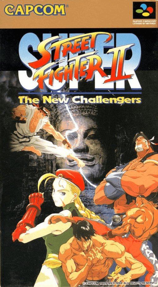 Super Street Fighter II: The New Challengers — обложка