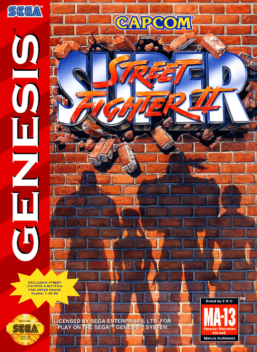 Super Street Fighter II — обложка