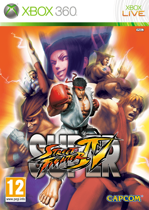 Super Street Fighter IV — обложка