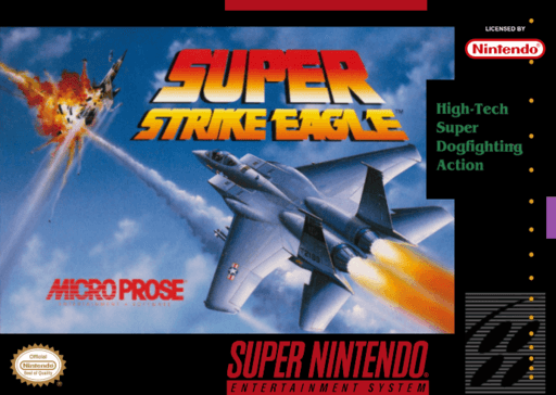 Super Strike Eagle — обложка