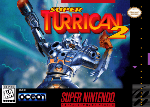 Super Turrican 2 — обложка