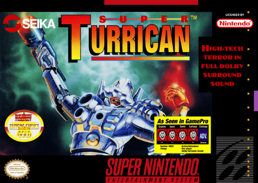 Super Turrican — обложка