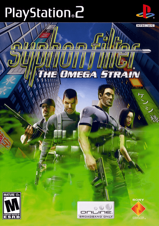 Syphon Filter: The Omega Strain — обложка