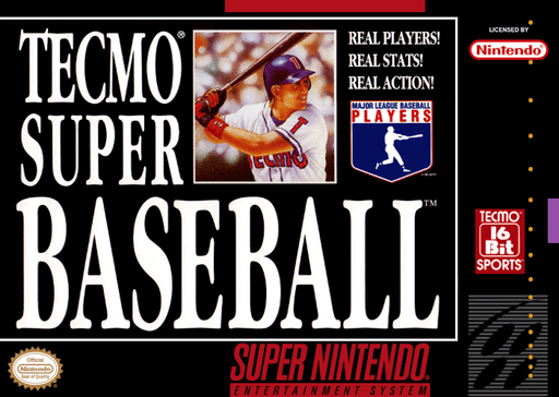 Tecmo Super Baseball — обложка