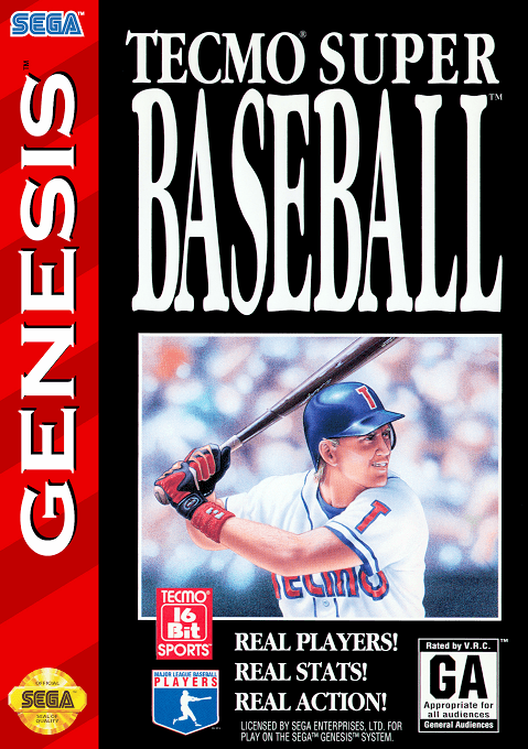 Tecmo Super Baseball — обложка