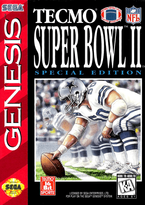 Tecmo Super Bowl II: Special Edition — обложка